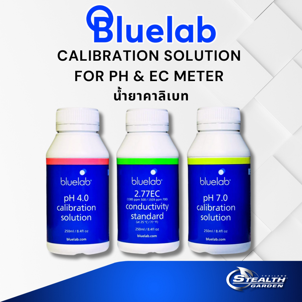 Bluelab CALIBRATION SOLUTION FOR PH & EC METER น้ำยาต่างๆ