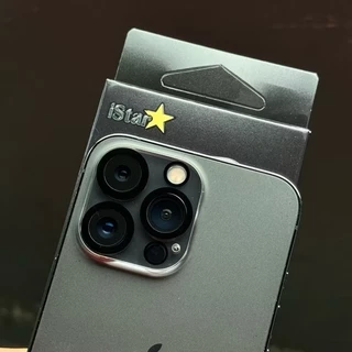 iStar ฟิล์มกันรอย เลนส์กล้อง ถ่ายกลางคืน For iphone 17 16promax 16plus 15promax 15 plus 14 pro 13 11