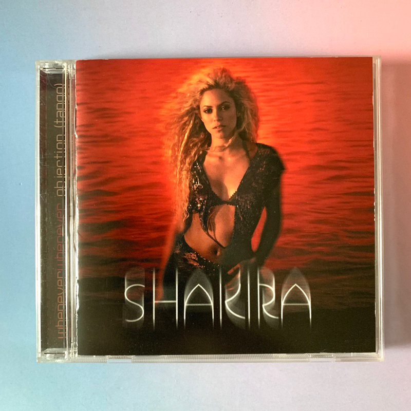 🛒 (พร้อมส่ง) CD ซีดีเพลง: Shakira — Whenever, Wherever / Objection (Tango) [Japan/single]