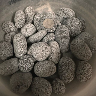 หินลาวาออสเตรเลีย สีดำ นำเข้า พร้อมจัดส่งในไทย