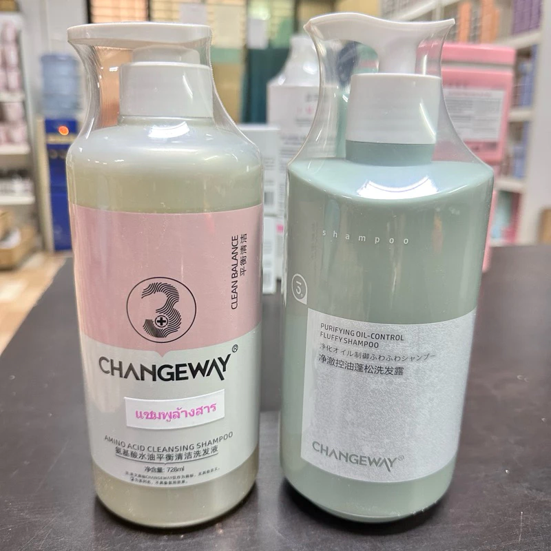 แชมพูล้างสาร 3+ Cleansing Shampoo ทำเคมี เปิดเกล็ดผม 728 ml.