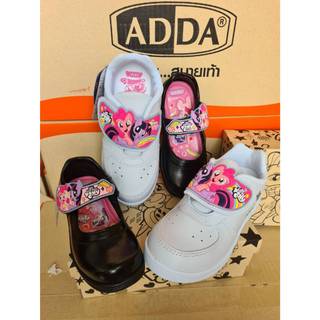 ADDA รองเท้านักเรียนหญิง หนังดำ รุ่น 41C23รองเท้านักเรียน รองเท้าเด็ก โพนี่