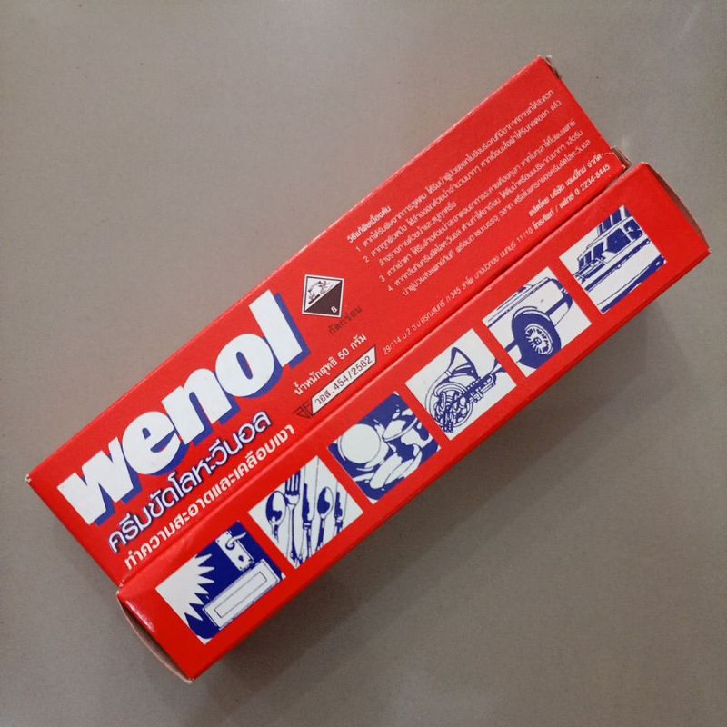 wenol ครีมขัดโลหะ เคลือบเงา