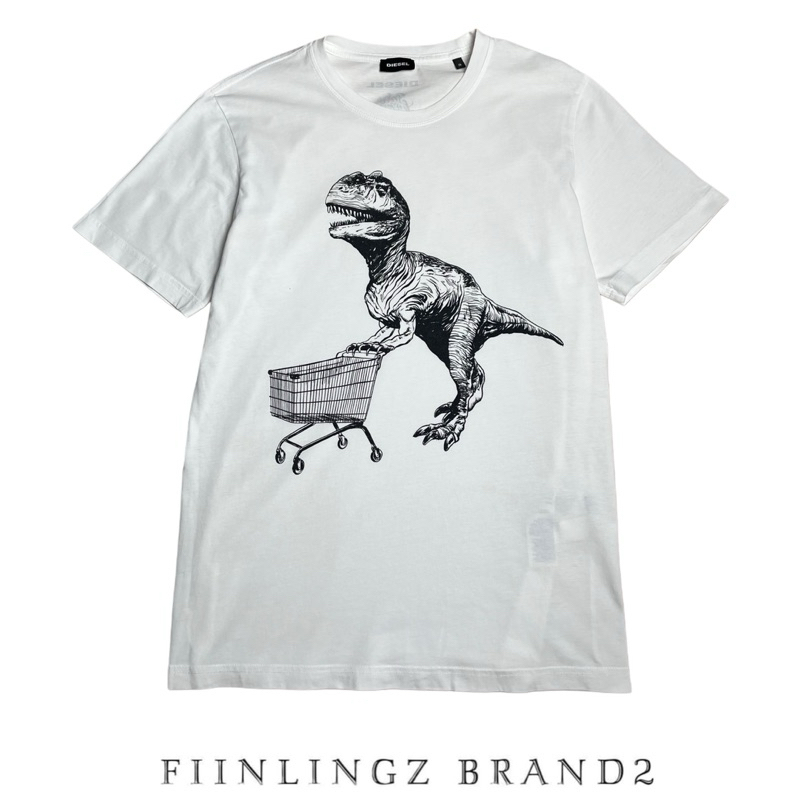 DIESEL เสื้อยืดแบรนด์เนม ของแท้ 💯%