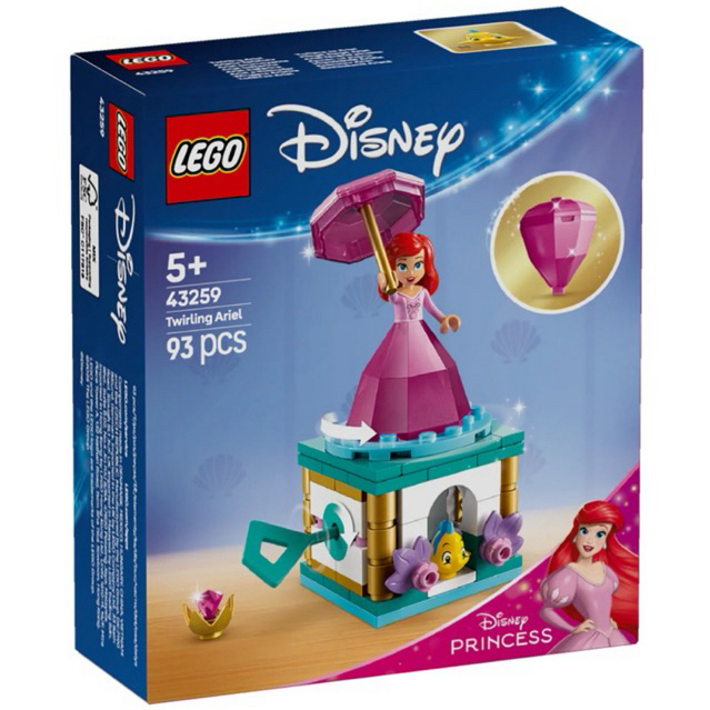 Lego Disney 43259 Twirling Ariel
