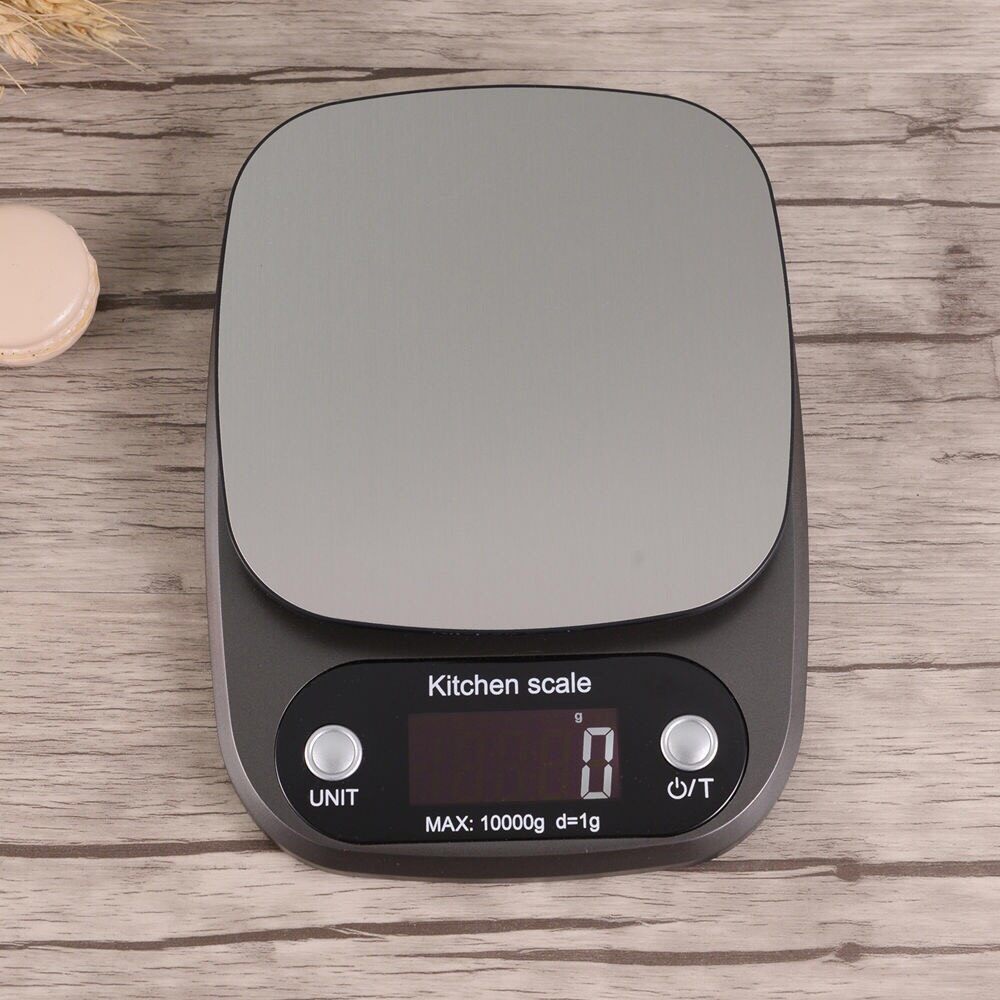 เครื่องชั่งดิจิตอล แสตนเลส10กิโล (Stainless Steel scale) ตาชั่งดิจิตอล เครื่องชั่งอาหาร