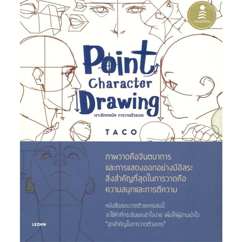 9786164875722 POINT CHARACTER DRAWING เจาะลึกเทคนิค การวาดตัวละคร