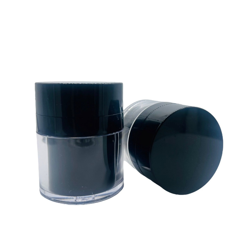 กระปุกสุญญากาศ สีขาว สีดำ 15g./30g.