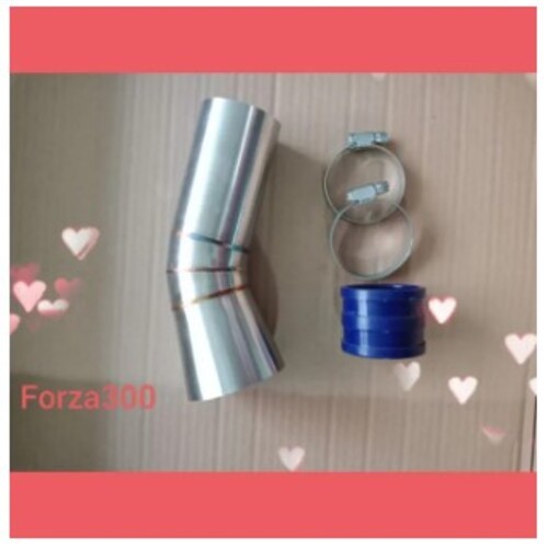 ท่อกรองเลส forza300-350 แถมยางกันน้ำ