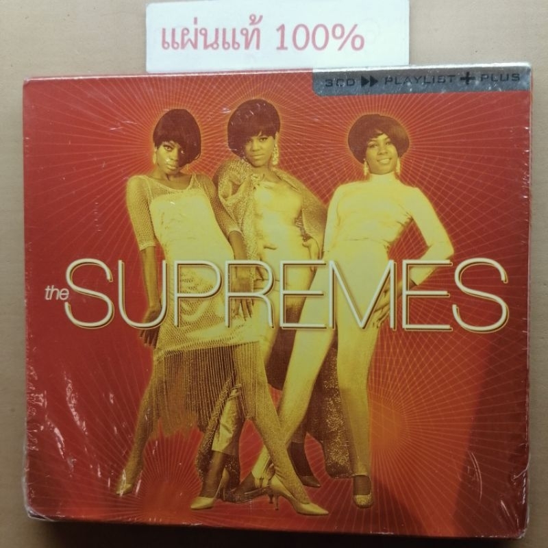CD  The Supremes  "3CD - Playlist + Plus"  Us (New)