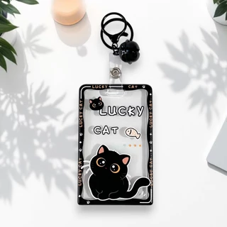 [พร้อมส่ง✅] ที่ใส่บัตร+ห่วงคล้อง (ตามภาพ) สำหรับคีย์การ์ด บัตรโดยสาร บัตรนักเรียน ฯลฯ Biangels🌟