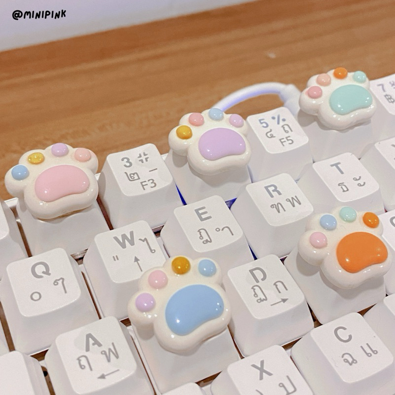 คีย์แคป ตีนแมว Keycape Cat Cute - OME