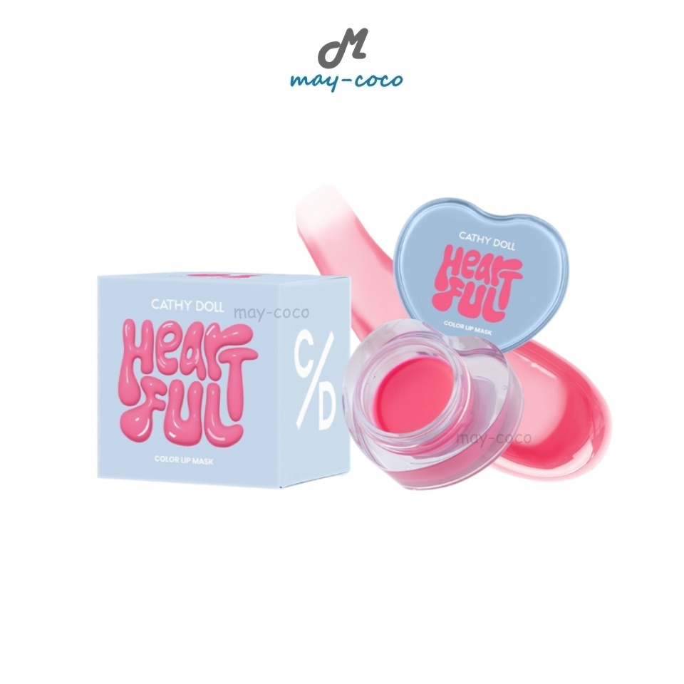 ถูก/แท้/มีไลฟ์ ลิป Cathy Doll Heartful Color Lip Mask ลิปใจฟู ลิปมาสก์ มาสก์ปาก บำรุงปาก ปากฉ่ำโกลว์ เบาสบาย ชุ่มชื้น – โปรปัง