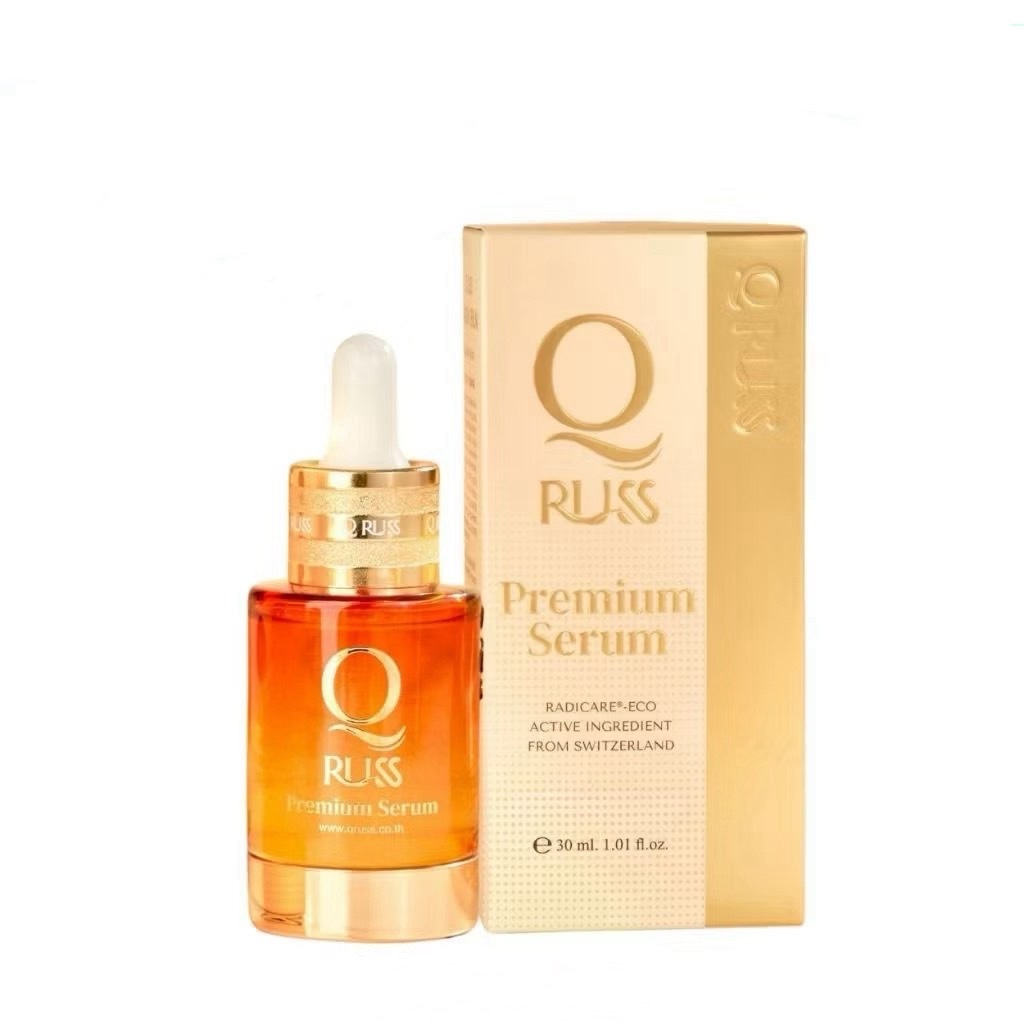 สูตรใหม่! เซรั่มคิว รัสส์ พรีเมี่ยม  Q RUSS Premium  Serum ขนาด 30 ml.
