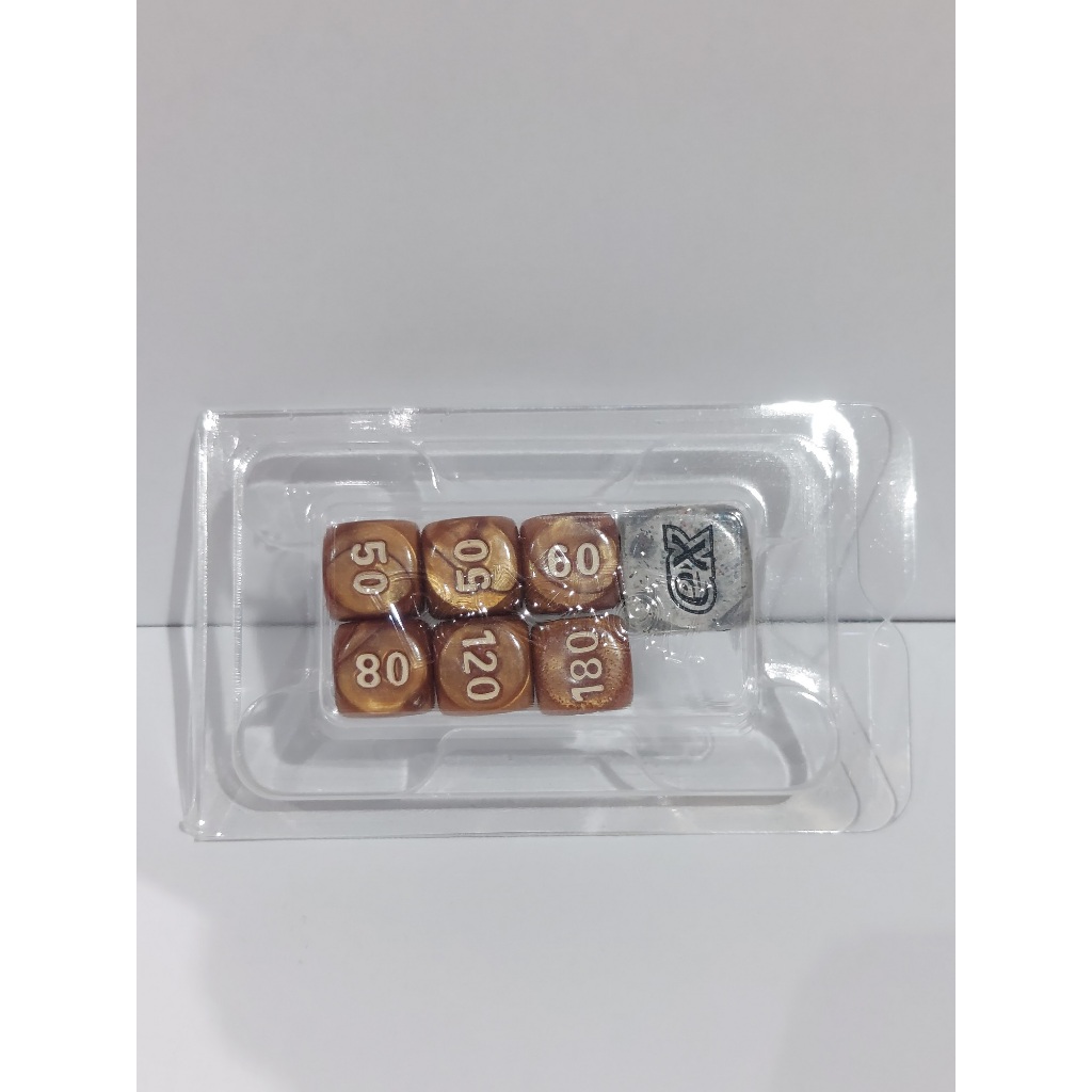 PE PE-SVP--7dice PE Scarlet & Violet Prismatic Evolutions 7 dice Pokemon Dice 7 Dice 10539