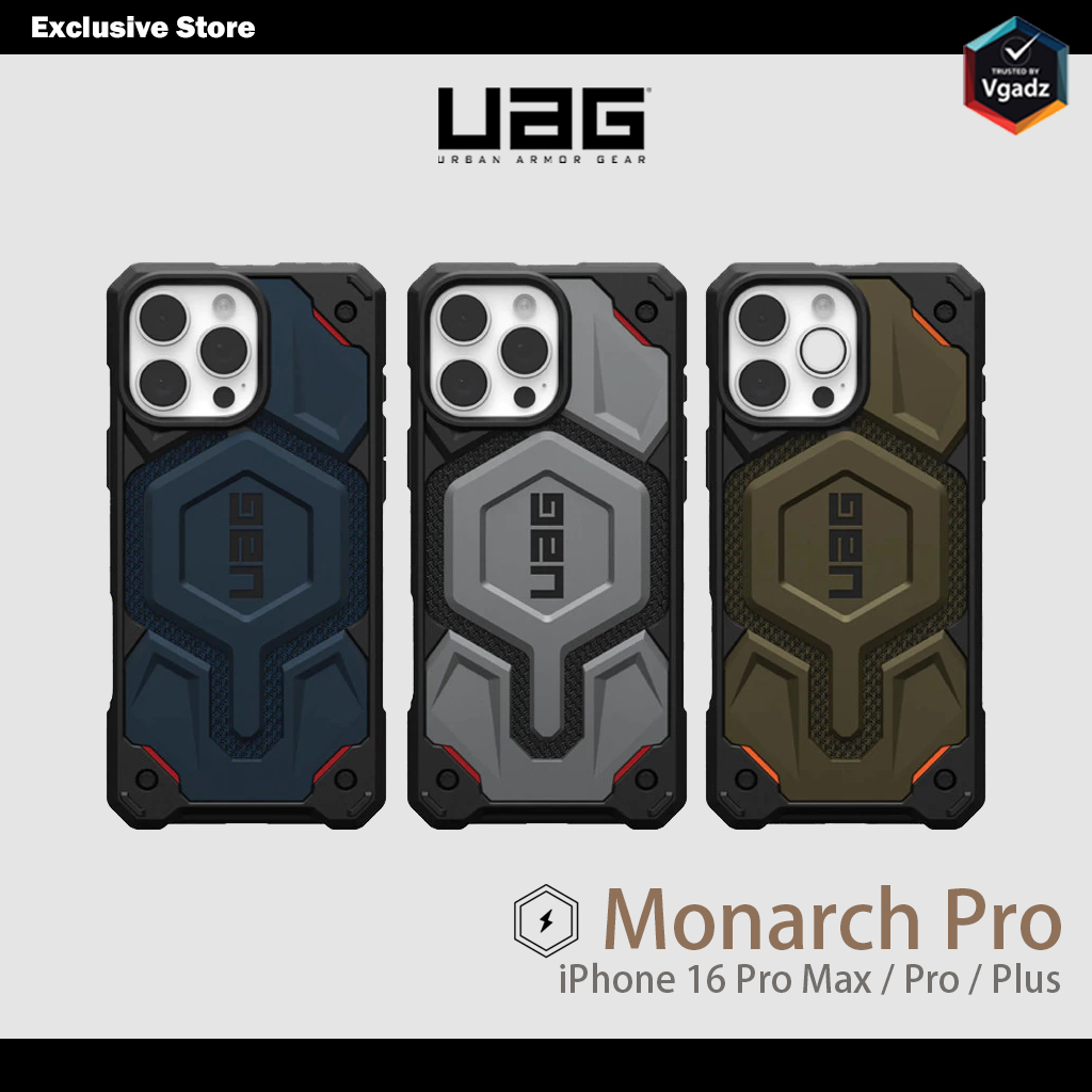 UAG เคสสำหรับ iPhone 16 Pro Max /16 Pro/ 16 Plus Monarch Pro Kevlar Case