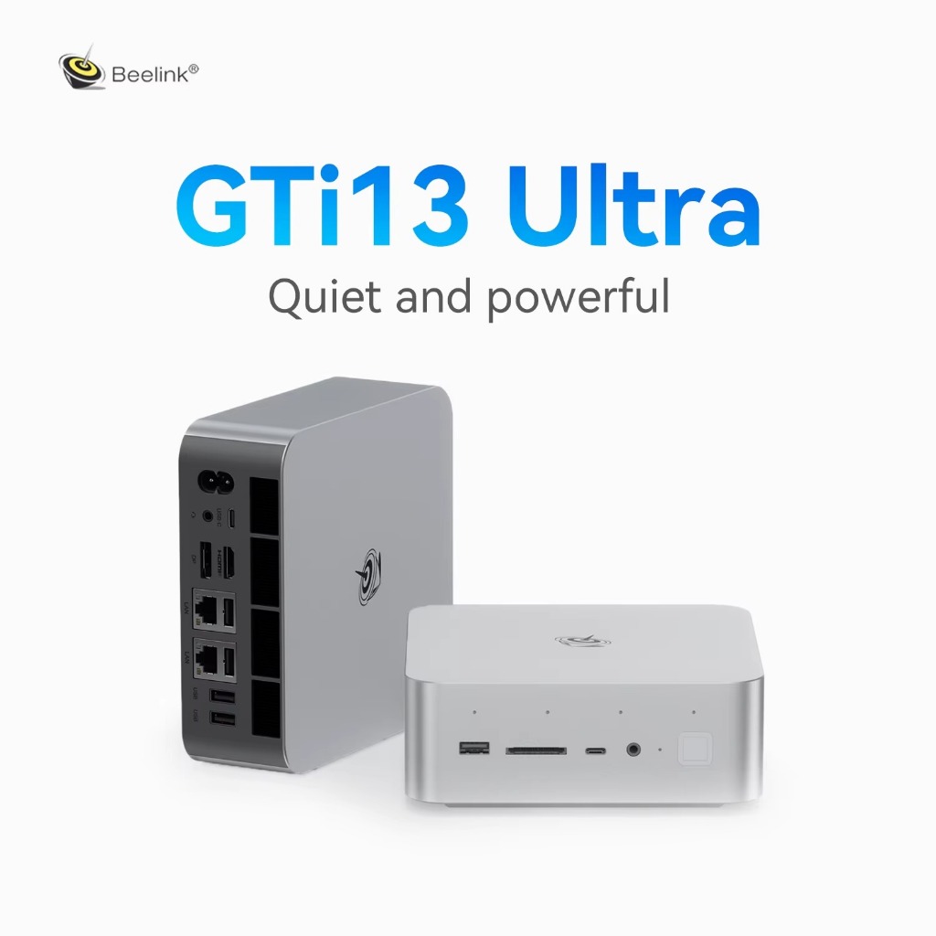 mini PC Beelink GTi13 Ultra Intel Core i9-13900HK Built-in Speaker Support EX Docking  eGPU Powerful