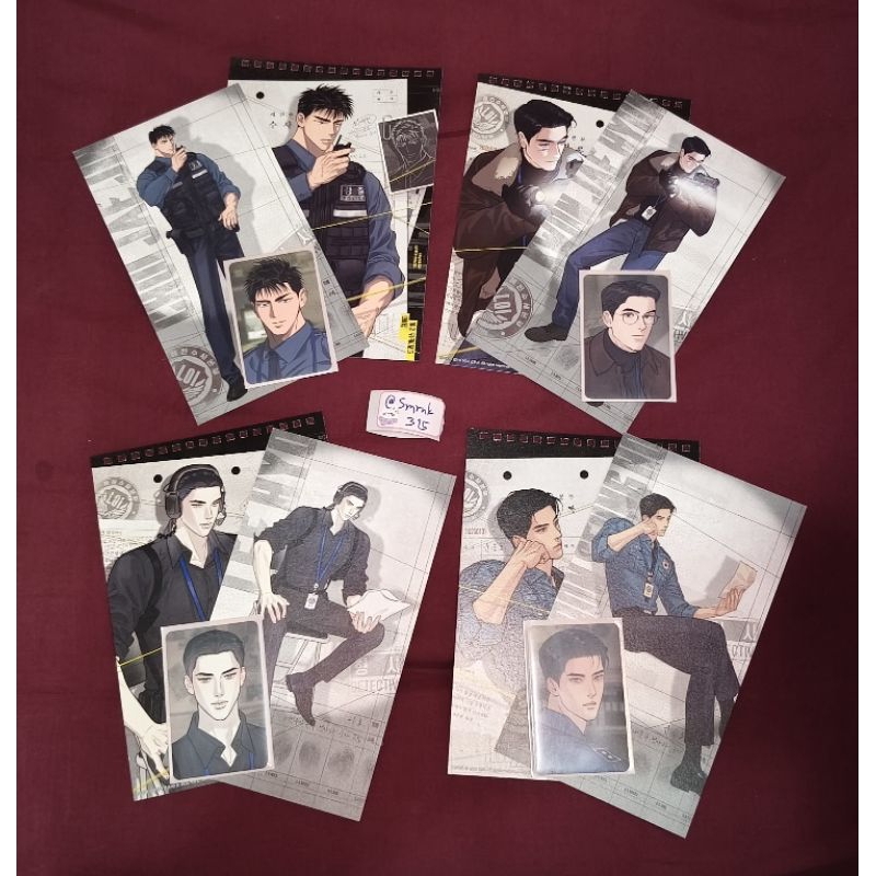 พร้อมส่ง ชุดการ์ด SSGT lezhin 2025 calendar ปฏิทินเลจิน (โปสเตอร์+หน้าปฎิทิน)