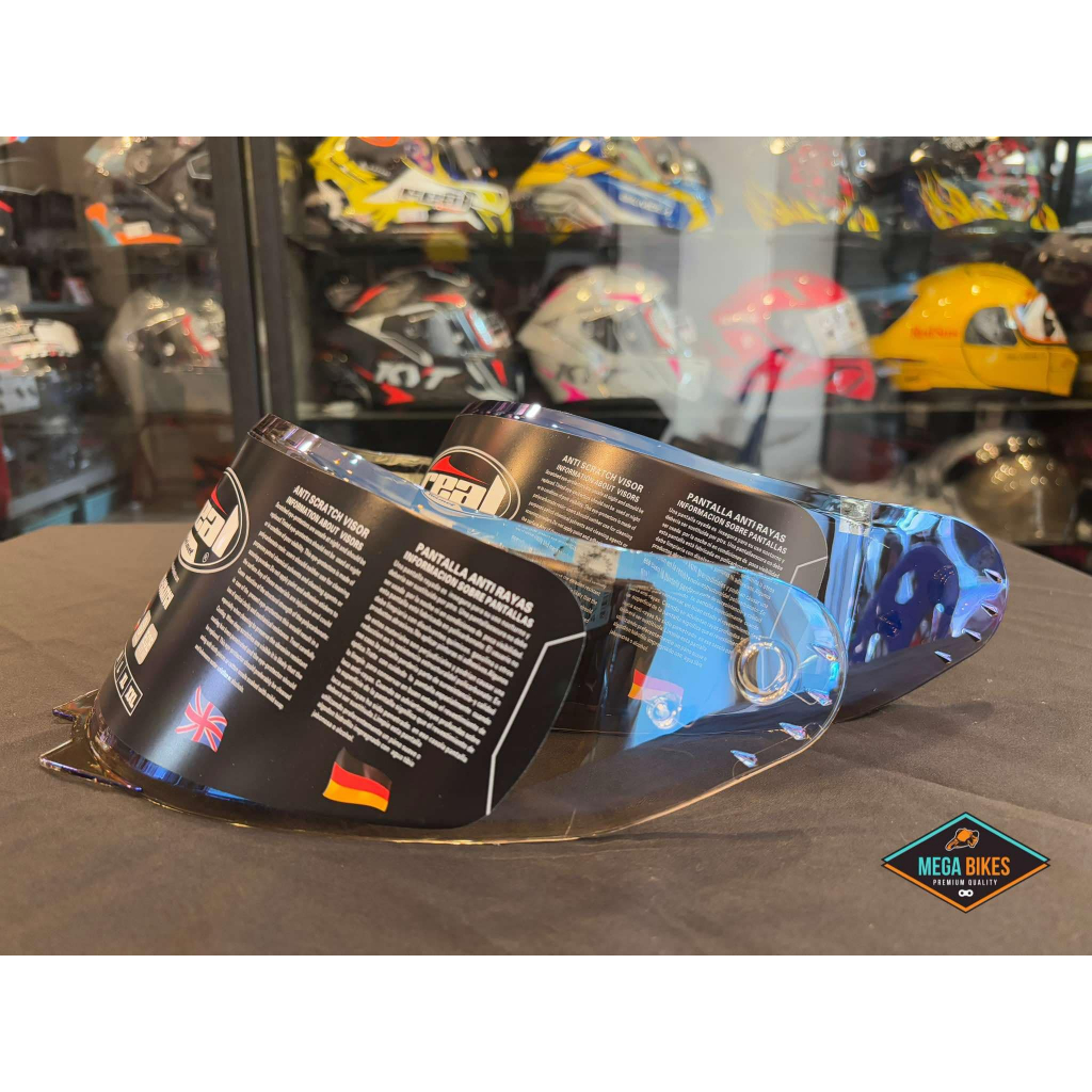 ชิลด์หน้าหมวกกันน็อค Real รุ่น Hurricane หน้ากากหมวกกันน็อค Real รุ่น Hurricane