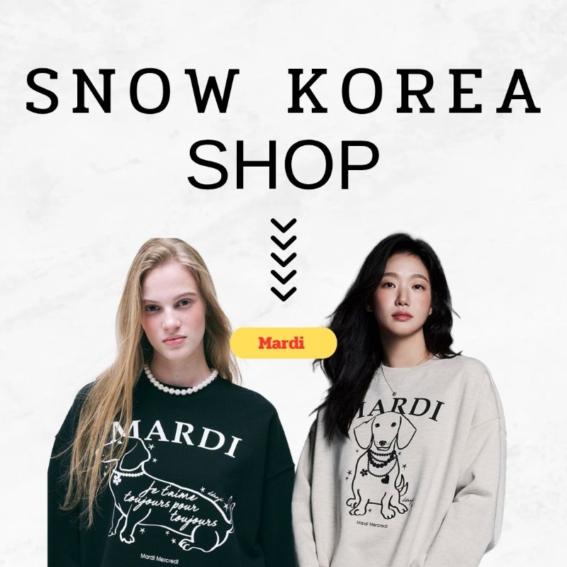 [ของแท้พร้อมส่งในไทย] Mardi Mercredi เสื้อแขนยาวกันหนาวกันลม น้องหมาดัชชุน ! Alumni !