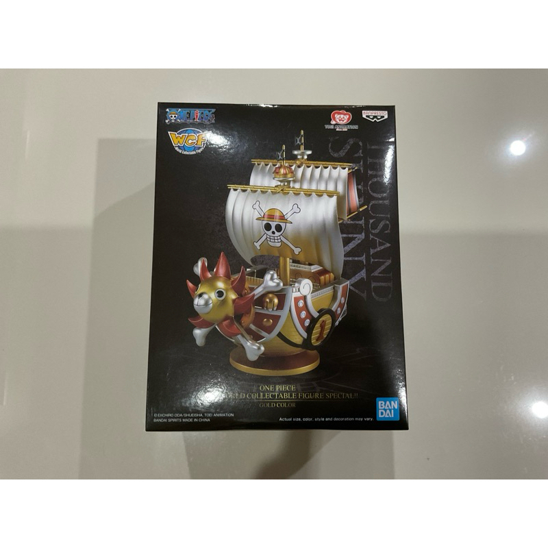 สินค้าพร้อมจัดส่ง : Mega WCF Special Thousand Sunny : Gold Color ของใหม่