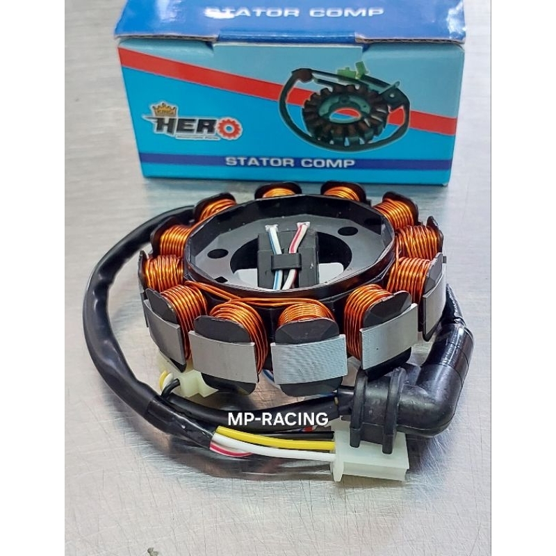 ชุดจานไฟ NOUVO ELEGANCE /NOUV0135/มัดข้าวต้ม / ขดลวดสเตเตอร์/ มัดไฟ / ขดลวด / ฟินคอย.(อย่างดี)รหัส 5