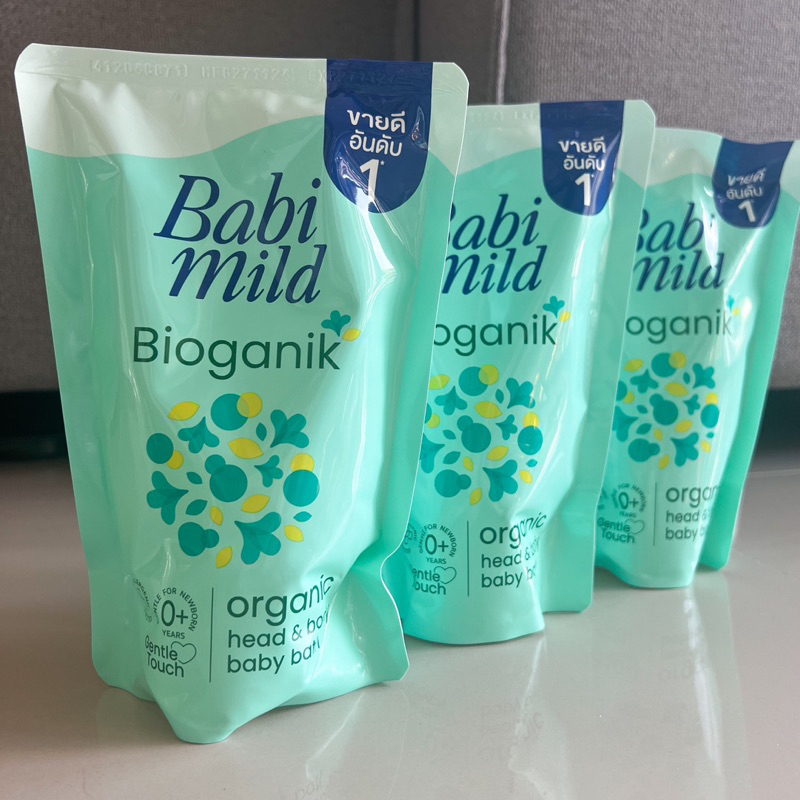 Babimild Ultra mild Bioganik สบู่เบบี้มายด์ ไบโอแกนิค สบู่เหลว สบู่เด็ก