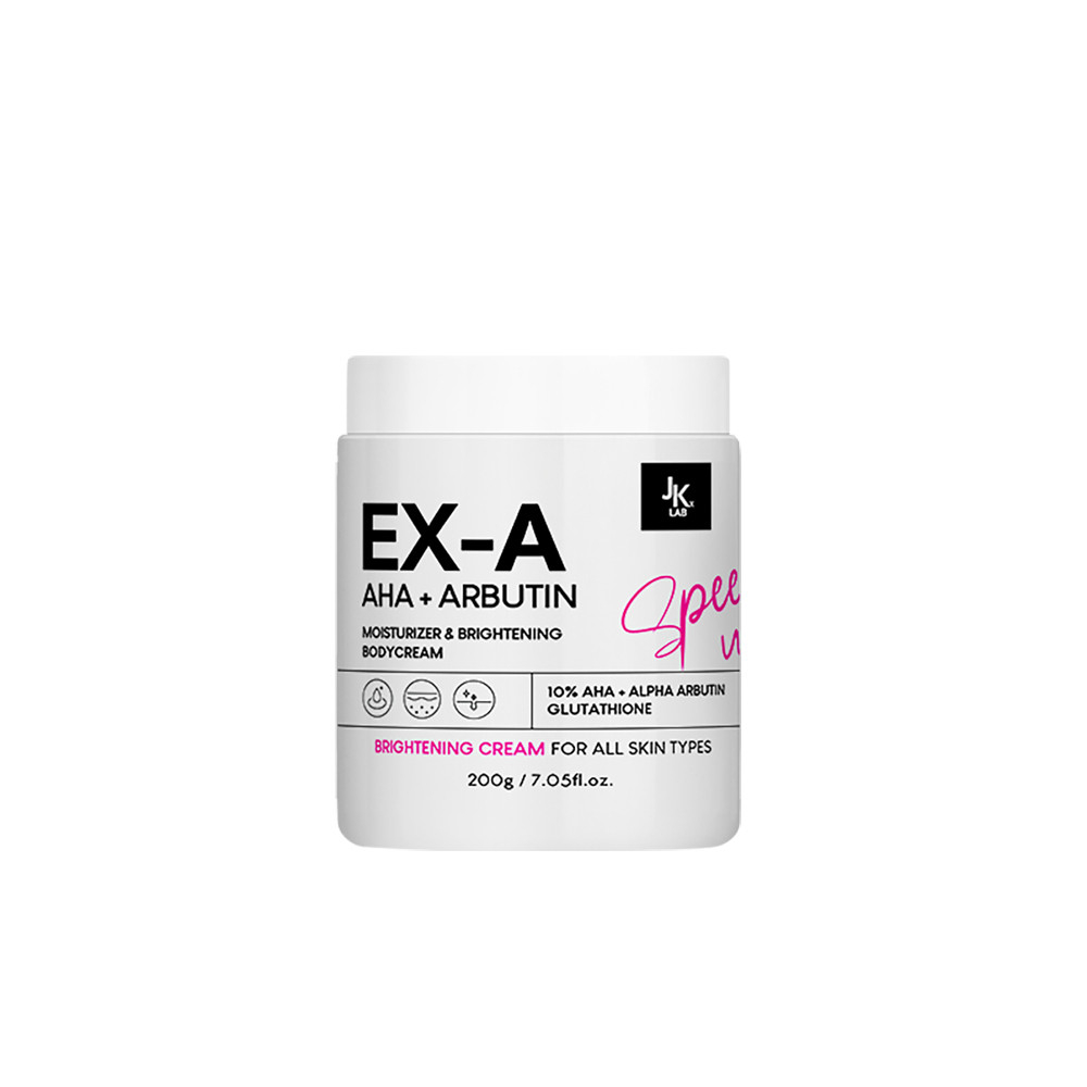 [ซื้อในไลฟ์ลด50%ของแท้] JKxLAB EX-A Body Cream 200 g ครีมผิวกายเข้มข้นพิเศษด้วย 10%AHA ผลัดผิวเก่า