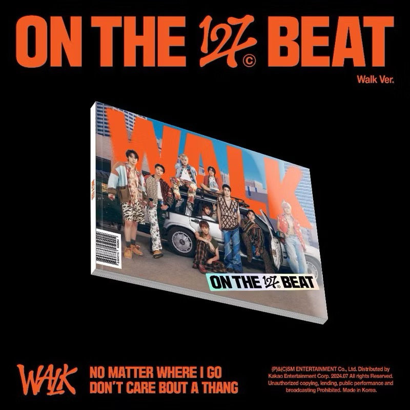 NCT 127 - 6th Album [WALK] (WALK Ver.) อัลบั้ม ไม่แกะ
