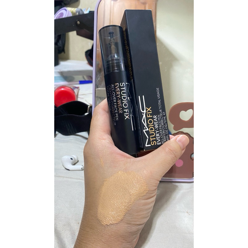 mac studio fix ever-wear เบอร์ nc30 รองพื้นคอนซีเลอร์