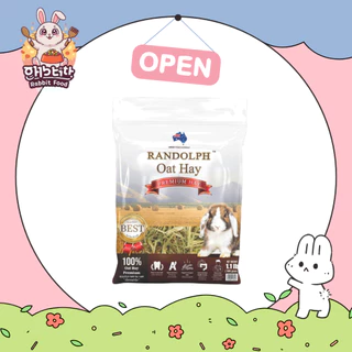 Randolph OAT HAY PREMIUM 500 g. ( หญ้าโอ๊ตเกรดพรีเมี่ยมจากออสเตรเลีย หญ้ากระต่าย ) 500 กรัม