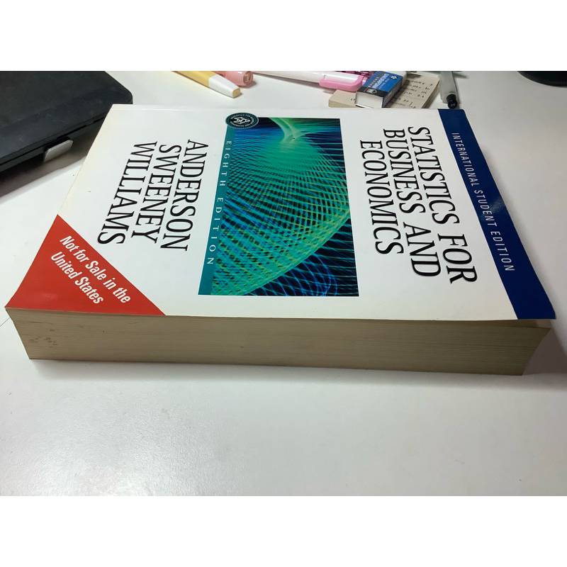 8หนังสือสถิติทางธุรกิจและเศรษฐกิจ-Statistics for business and economics-Anderson/Life Entrepreneurs-