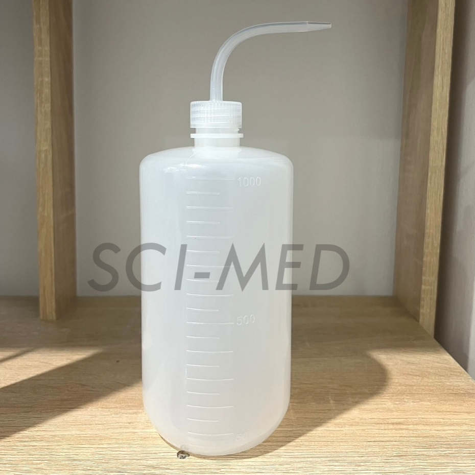 ขวดฉีดน้ำกลั่น ขนาด 1,000ml (Wash Bottle) LDPE