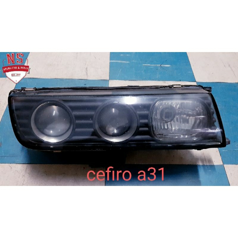 ไฟหน้า nissan cefiro a31 (12v) ของแท้ สินค้ามือสอง