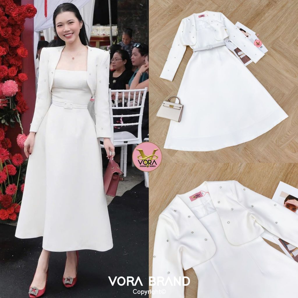 VORA  Dress ยาว สายเดี่ยว(*สอบถามสต๊อกก่อนกดสั่งน๊า)