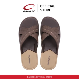 GAMBOL แกมโบล NATIVE CROSS รองเท้าแตะสวมชาย รุ่น GM12131 Size 40-44