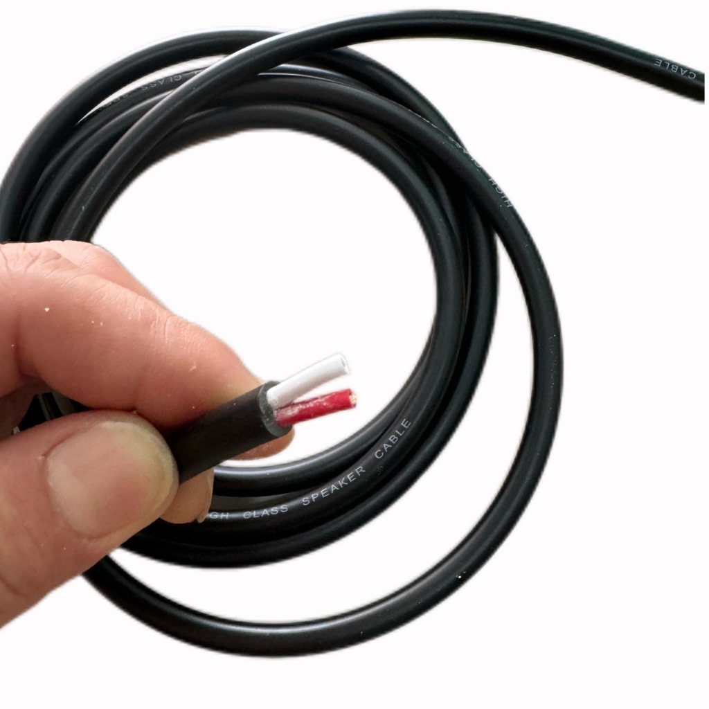 (10M-50M) สายลำโพง 2x1.5mm Audio Speaker Cable สายลำโพงซับเบส 100% Speaker Cable with Nerve Wire Enhance Bass Wire