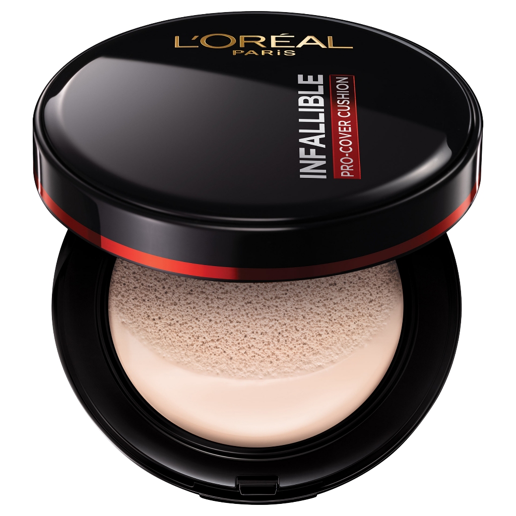 L'OREAL - Infallible Pro-Cover Cushion (14 g.) ลอรีอัล ปารีส อินฟอลลิเบิล โปร คัฟเวอร์ คุชชั่น รูปที่ 8