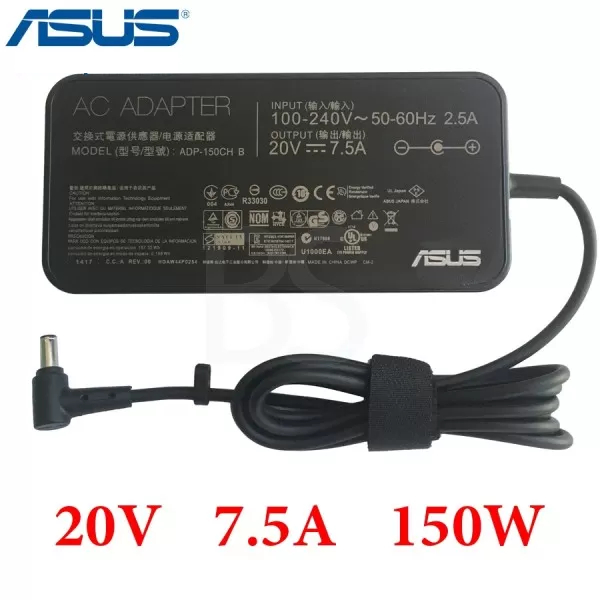 Asus Adapter 150w 20v 7.5a หัว 4.5 x 3.0 มม Vivibook Zenbook Pro K650 K660 UX535 N7401 A571