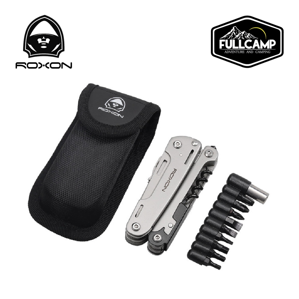 Roxon Storm S801S Multitool Plier 19 in 1 มีดพกเดินป่า เครื่องมืออเนกประสงค์ เครื่องมือช่าง