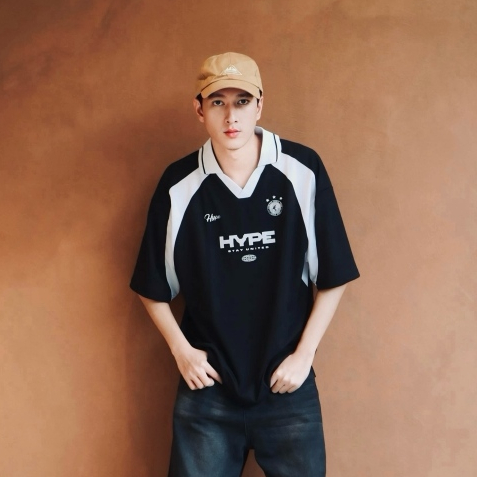 Hype It - HYPE JERSEY เสื้อJersey แขนสั้นทรง Oversized แบรนด์ Hype It