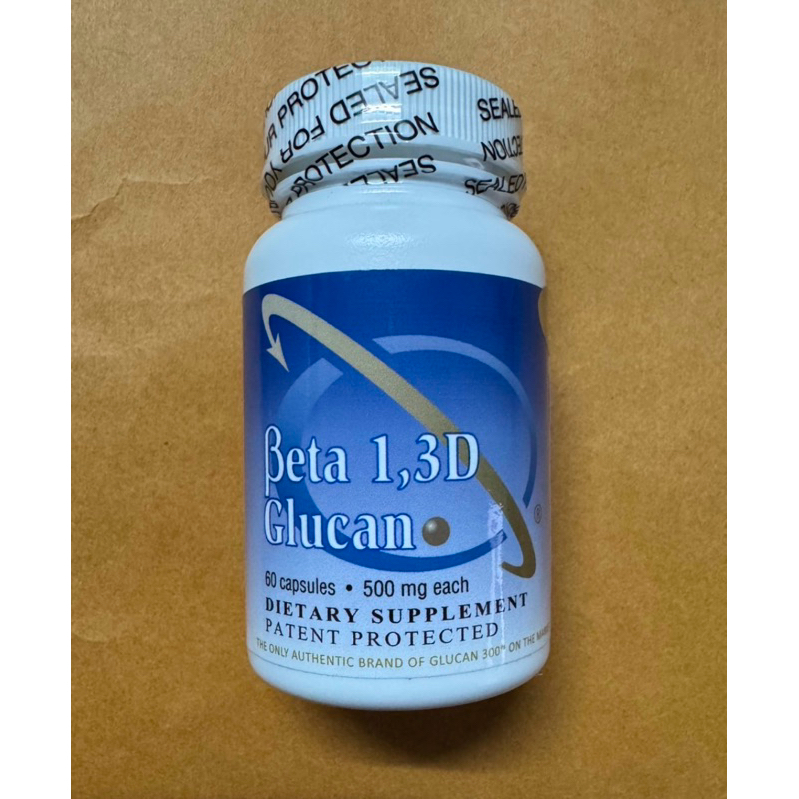 Beta1,3D Glucan(#300) 500mg บรรจุ 60Capsules  บริษัทTransfer Point USA เบต้ากลูแคนสกัดจากยีสต์ขนมปัง พร้อมส่ง!!