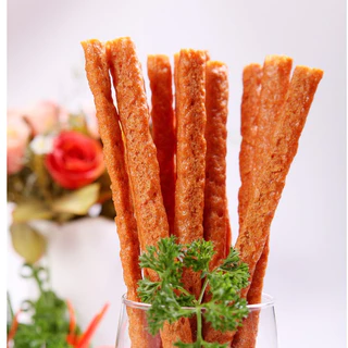 พรทิพย์ หมูแท่งอบกรอบ ขนาด 70-150 กรัม ใช้เนื้อหมูล้วนไม่ผสมไก่ อบ ไม่ทอด