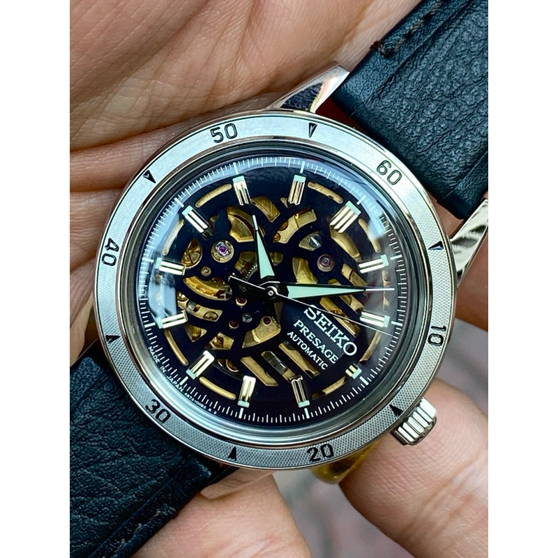 Seiko Presage Style 60s 'Elegant yet Rugged' Biker style SSA461J1