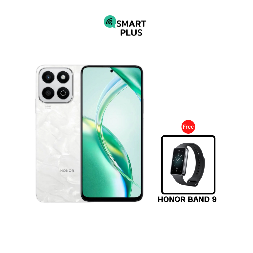 Honor 200 Smart 5G (/8/256) แถมฟรี Honor band 9 [ หน้าจอ6.8 นิ้ว แบต 5200 mAh ] (smartplus)