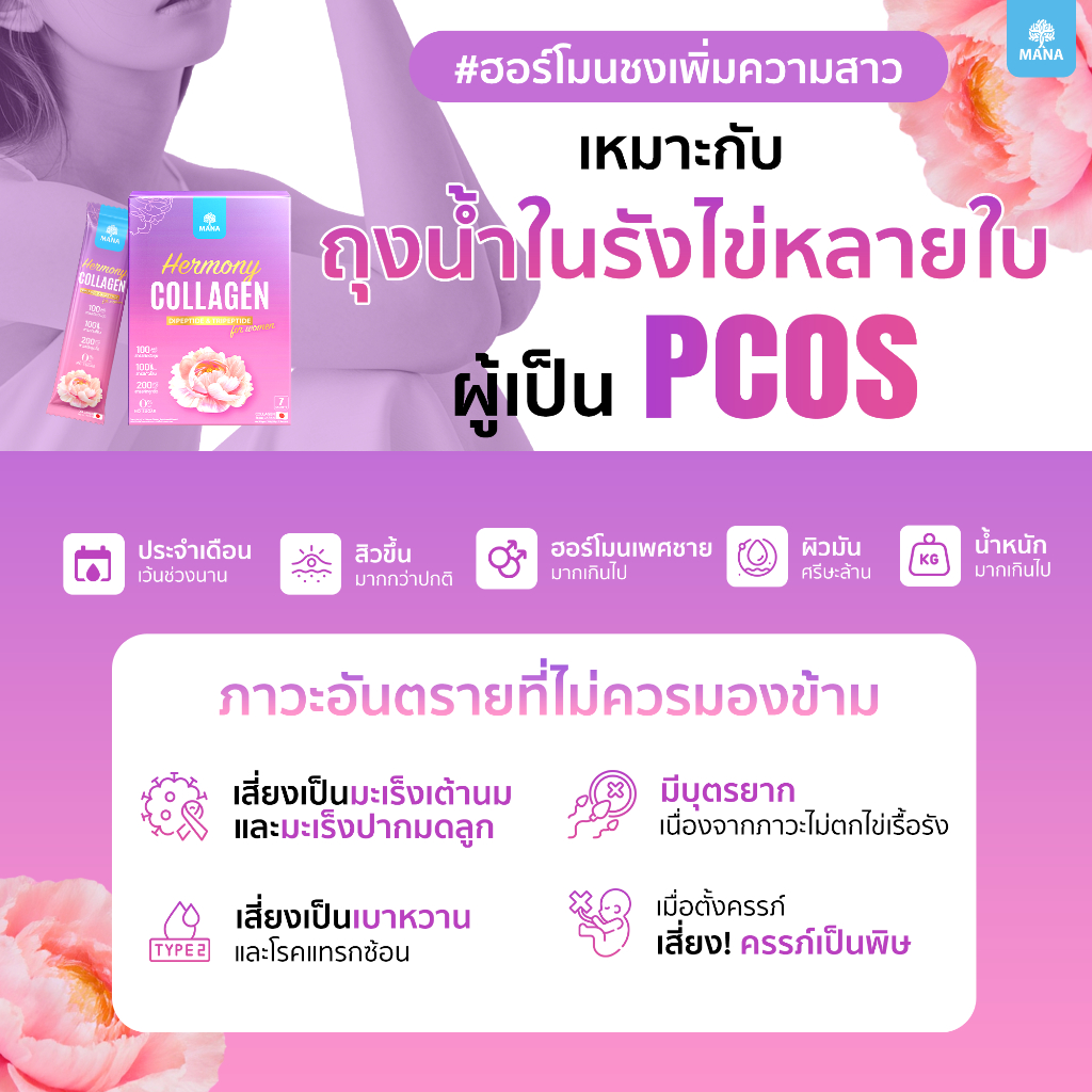 สินค้าใหม่!! HermonyCollagen ฮาโมนี่ คอลลาเจน ฮอร์โมนชง มานา mana collagen - รูปที่ 4