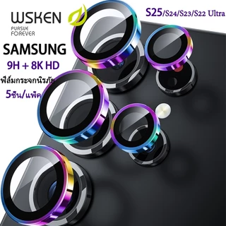WSKEN Samsung Galaxy S25 Ultra S26Ultra กระจกกันรอย เลนส์กล้อง Ultra-HD 9H S24 Ultra ป้องกันรอยขีดข่วนป้อง การป้องกันการ