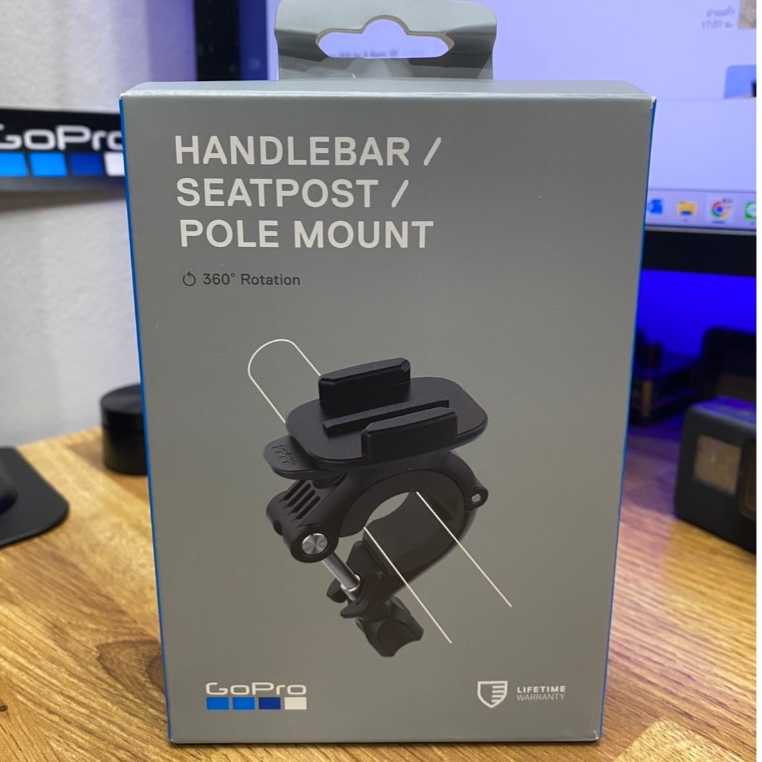 GoPro Handlebar-Seatpost-Pole Mount 360 Rotation