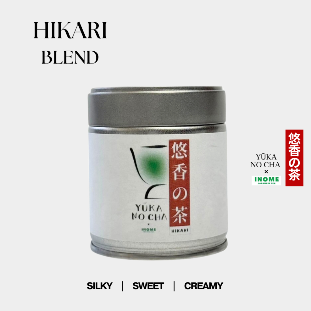 HIKARI Blend | ผงมัทฉะญี่ปุ่น #Ceremonial Grade | แบรนด์ YŪKA NO CHA | เมือง Uji, Kyoto   (30g)