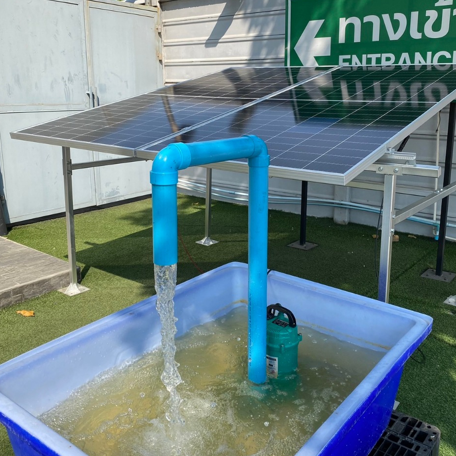 ปั๊มน้ำไดโว่ โซล่าเซลล์ ปั๊มจุ่ม 900W/1500W DC48-105V ต่อตรงเข้ากับแผง หรือ ใช้กับแบตเตอรี่ก็ได้ น้ำแรงมาก ประกัน 1ปี - รูปที่ 6